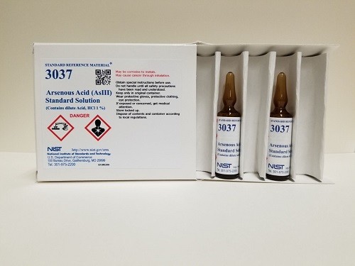 SRM 3037  亞砷酸標準溶液