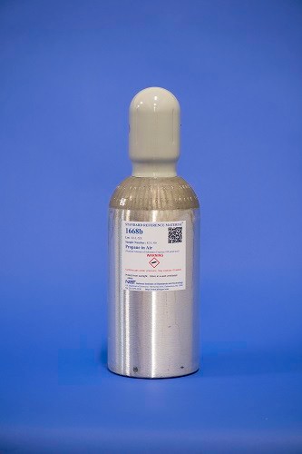 SRM 1668b  空氣中的丙烷(公稱含量為100毫微升/摩爾)