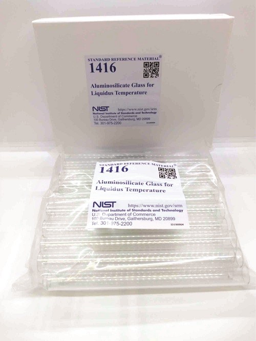 SRM 1416 液相線溫度用硅酸鋁玻璃標(biāo)準(zhǔn)品